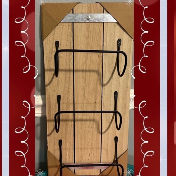 🌺 New Wine Rack or Rolling Pin Display Rack, holds 3 rolling pins - Picture 2 of 5